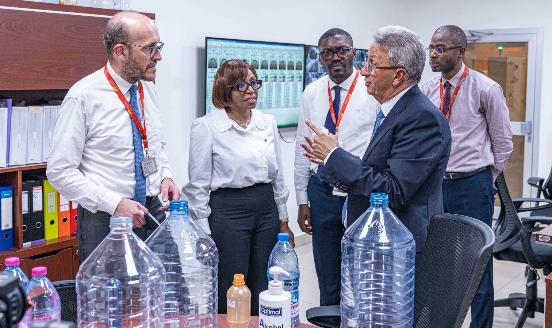 SCB Cameroun visite les installations du projet ECOGREEN
